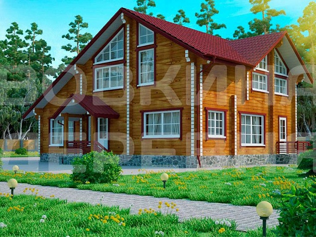 Дом из клееного бруса «Севилья»